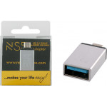 NSP ����������� Usb 3.0 Otg 2.4A Female �� Micro Usb Male SILVER