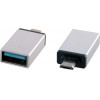 NSP ����������� Usb 3.0 Otg 2.4A Female �� Micro Usb Male SILVER