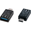 NSP ����������� Usb 3.0 Otg 2.4A Female �� Type C Male BLACK