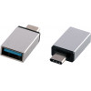 NSP ����������� Usb 3.0 Otg 2.4A Female �� Type C Male SILVER