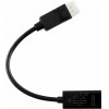 NSP N12 Cable Adapter Display Port V1.2 To Hdmi 4K/60HZ V2.0 0,23m BLACK