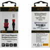 NSP Usb ��������-Data Magnetic Braided NSC02 4.0A Qc 3.0 1.2m RED