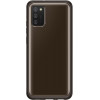 Samsung ���� A02s A025 6.5'' Soft Clear Cover Black Packing Or - (EF-QA026TBEGEU)