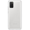 Samsung ���� A02s A025 6.5'' Soft Clear Cover White Packing Or - (EF-QA026TTEGEU)