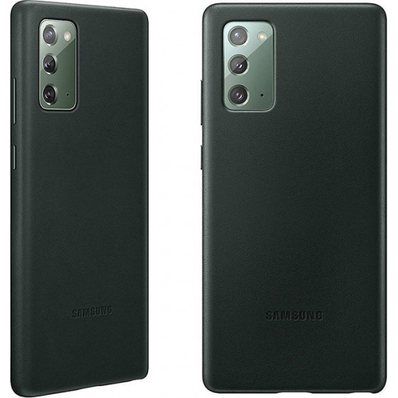 Samsung ���� Note 20 N980 Leather Cover Green Packing Or - (EF-VN980LGEGEU)