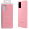 Samsung ���� S20 Plus G985 Silicone Cover Pink Packing Or - (EF-PG985TPEGEU)