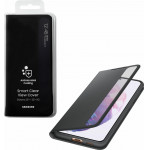 Samsung ���� S21 Plus 5G G996 Clear View Cover Black Packing Or - (EF-ZG996CBEGEE)