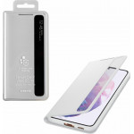 Samsung ���� S21 Plus 5G G996 Clear View Cover Light Grey Packing Or - (EF-ZG996CJEGEE)