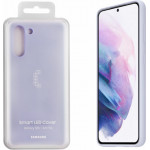 Samsung ���� S21 Plus 5G G996 Led Cover Violet Packing Or - (EF-KG996CVEGWW)