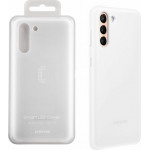 Samsung ���� S21 Plus 5G G996 Led Cover White Packing Or - (EF-KG996CWEGWW)