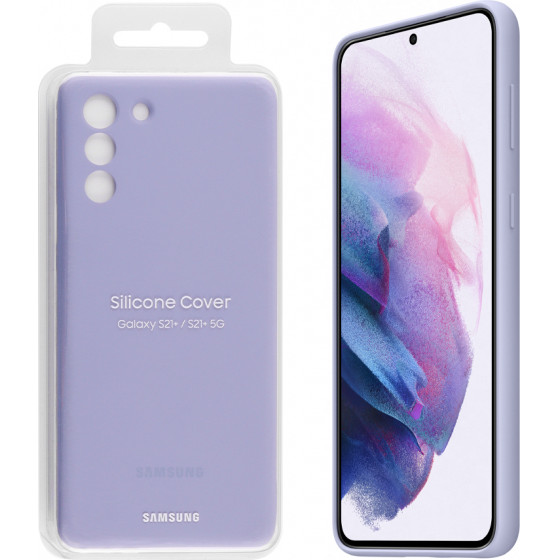 Samsung ���� S21 Plus 5G G996 Silicone Cover Violet Packing Or - (EF-PG996TVEGWW)