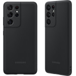 Samsung ���� S21 Ultra 5G G998 Silicone Cover Black Packing Or - (EF-PG998TBEGWW)