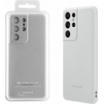 Samsung ���� S21 Ultra 5G G998 Silicone Cover Light Grey Packing Or - (EF-PG998TJEGWW)