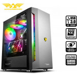 Armaggeddon Atx Gaming Pc Case With Rgb Light Tessaraxx Core 11 Black - (CORE11B)