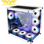 Armaggeddon Full Atx Gaming Case Nimitz TR8000 White - (NTR8000W)