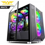 Armaggeddon Micro Atx Gaming Pc Case Tessaraxx Core 1 Air Black - (CORE1AB)