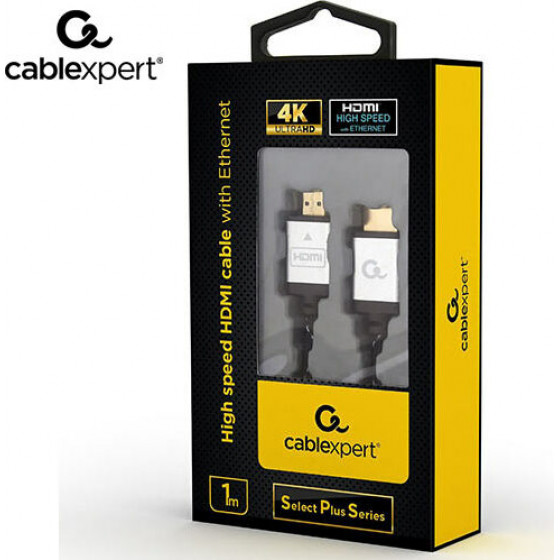 Cablexpert 4K High Speed Hdmi Cable With Ethernet 'Select Plus SERIES' 1M - (CCB-HDMIL-1M)