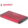 Gembird Usb 3.0 2.5'' Enclosure Red - (EE2-U3S-2-R)