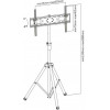 Sbox Floor Tripod 37'-70' / 92-178 Cm - (FST-846)