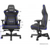 Anda Seat Gaming Chair AD12XL KAISER-Ii Black - (AD12XL-07-B-PV-B01)
