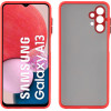 Lime ���� Samsung A13 4G A135 6.6'' Hardshell Fusion Full Camera Protection Red With Black KEYS - (5205308313295)