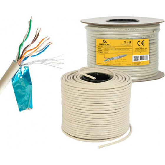 Cablexpert CAT5E Ftp Lan Cable (CCA) Stranded 100M - (FPC-5004E-L/100) - (8716309078634)