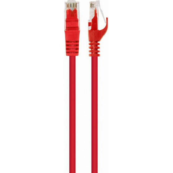 Cablexpert Utp CAT6 Patch Cord 0,25M Red - (PP6U-0.25M/R) - (8716309093064)