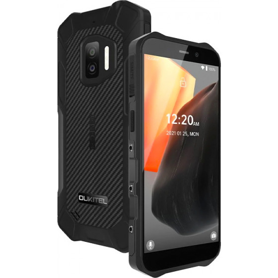 Oukitel Smartphone WP12 Pro, IP68/IP69K, 5.5'', 4/64GB, Octa-core, ����� - (WP12PRO-BK)