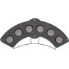 GloboStar TREELIGHT-Gina ����� ����� �������� Wall Washer ������ ��� ���� - ������ Led 6W 660lm 30� Dc 24V ��������� IP65 �18 x �3.5 x �7cm ����� ����� 3000K - ���� ������� - 3 Years Warranty - (90679)