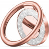 Tech-Protect Ring Stand Universal Mobile Holder Magnetic Glitter Rose Gold - (TPSUMHRG)