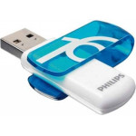 Philips ������� ������ 16GB Usb 2.0 Vivid Blue - (PHMMD16GVIVU2)