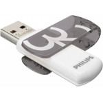 Philips ������� ������ 32GB Usb 2.0 Vivid Grey - (PHMMD32GVIVU2)
