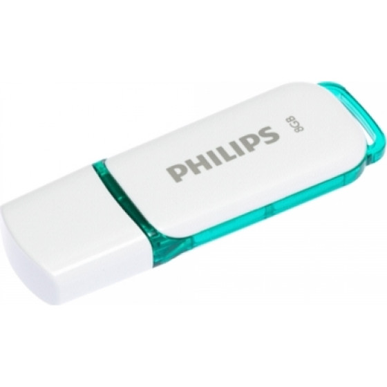 Philips ������� ������ 8GB Usb 2.0 Snow Green - (PHMMD8GSNOWU2)