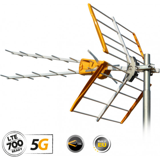 Televes 149221 ''V'' Zenit 5G Lte (21-48)