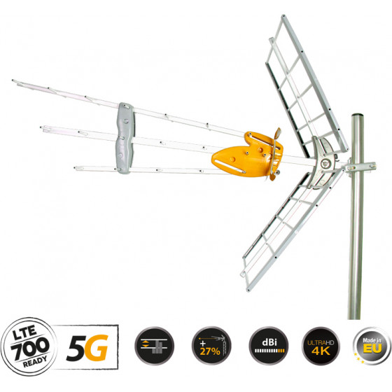 Televes 149921 DAT-45 T-Force 5G Lte Hd Boss (21-48)