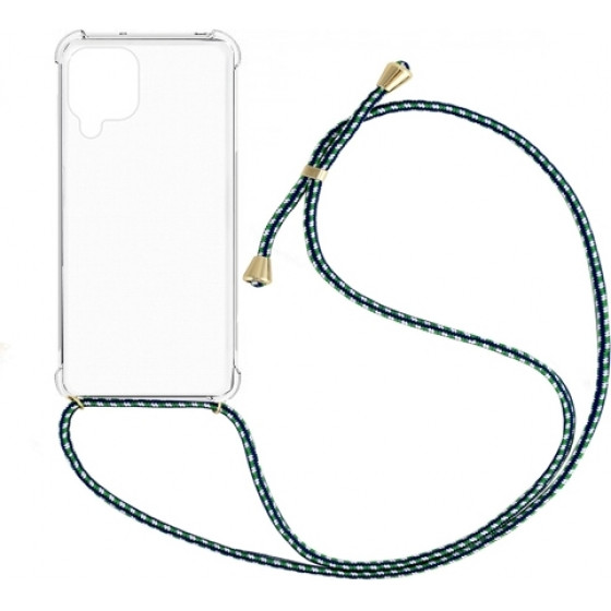 iSelf Spd Tpu Cord Samsung A22 4G Green Backcover - (SPDCORSAMA224G)