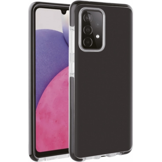 Vivanco Rock Solid Cover Case Samsung A33 5G Transparent Black Backcover - (63149)
