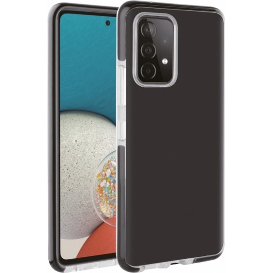 Vivanco Rock Solid Cover Case Samsung A53 5G Transparent Black Backcover - (63142)