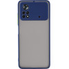 Lime ���� Xiaomi Poco X4 Pro 5G 6.67'' Hardshell Fusion Full Camera Protection Blue With Yellow KEYS