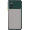 Lime ���� Xiaomi Poco X4 Pro 5G 6.67'' Hardshell Fusion Full Camera Protection Green With Yellow KEYS