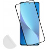 Idol 1991 Tempered Glass Xiaomi 12/12X 6.28'' 9H 0.30mm 3D Edge Glue Semi Curved Finger Unlock Black - (5205308311697)
