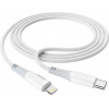 Hoco Type C To Lightning Data Cable 1m PD20W X70 White - (HCX70IPH1MW) - (6931474760395)