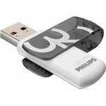 Philips ������� ������ 32GB Usb 3.0 Vivid Grey - (PHMMD32GVIVU3)