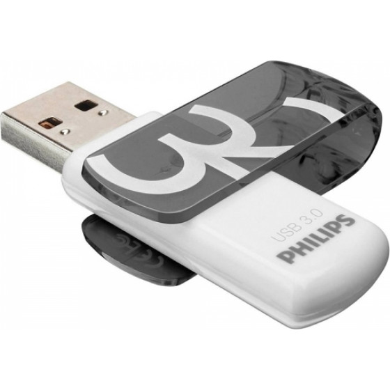 Philips ������� ������ 32GB Usb 3.0 Vivid Grey - (PHMMD32GVIVU3)
