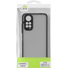 Lime ���� Xiaomi Redmi 10/Redmi 10 2022 6.5'' Hardshell Fusion Full Camera Protection Black With Red KEYS
