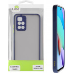 Lime ���� Xiaomi Redmi 10/Redmi 10 2022 6.5'' Hardshell Fusion Full Camera Protection Blue With Yellow KEYS