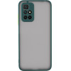 Lime ���� Xiaomi Redmi 10/Redmi 10 2022 6.5'' Hardshell Fusion Full Camera Protection Green With Yellow KEYS