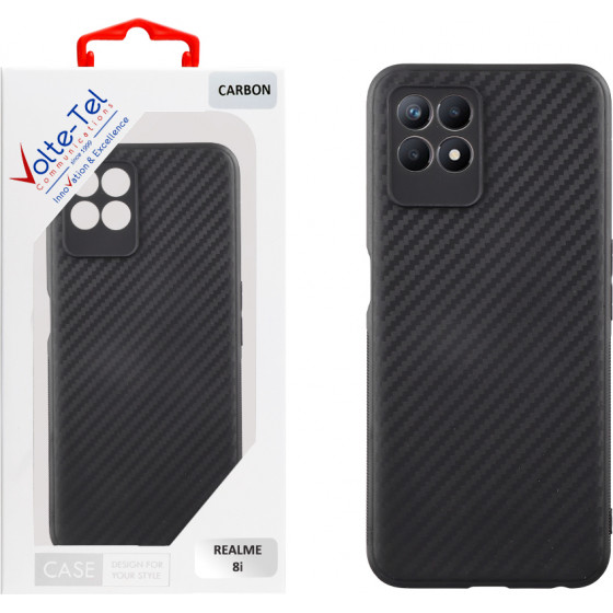 Volte-Tel ���� Realme 8i 6.5'' Carbon Camera Protective BLACK - (5205308310706)