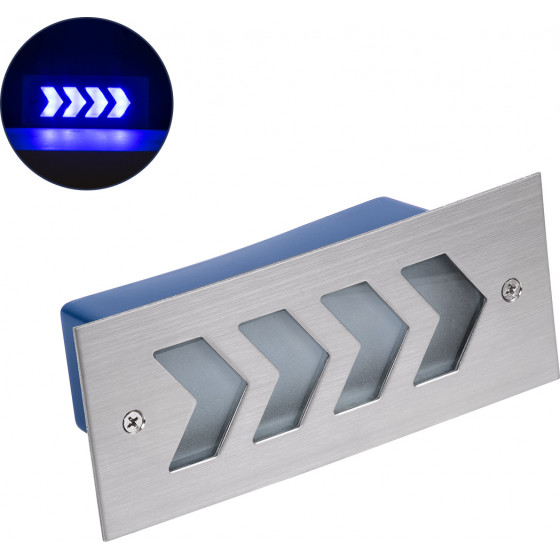 GloboStar WALLLIGHT-Arina ������� ��������� ������ Led 6W 600lm 120� Dc 24V ��������� IP67 �17 x �7 x �5.5cm ���� - ���������� ������ - 3 Years Warranty - (90673)