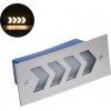GloboStar WALLLIGHT-Arina ������� ��������� ������ Led 6W 660lm 120� Dc 24V ��������� IP67 �17 x �7 x �5.5cm ����� ����� 3000K - ���������� ������ - 3 Years Warranty - (90670)